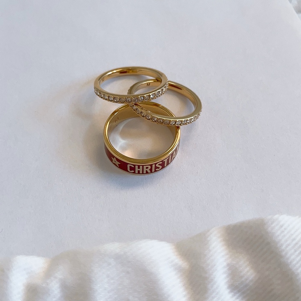 DIOR Code Ring Set - Picture 5 of 16